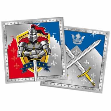 40x ridder themafeest servetten 33 x 33 cm papier