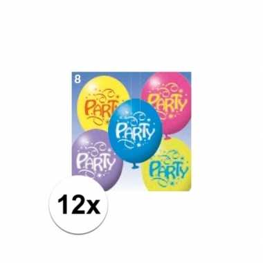12x party ballonnen