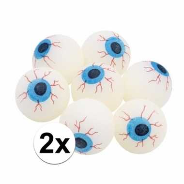 2x glow in the dark oogballen