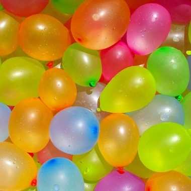 300x waterballonnen/waterbommen gekleurd voor kinderen