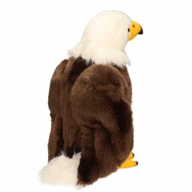 Amerikaanse zeearend roofvogel knuffel 30 cm