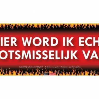 Hier word ik echt kotsmisselijk van sticky devil sticker