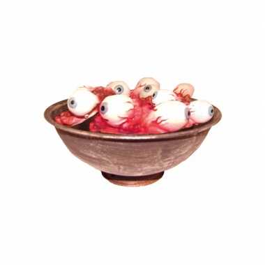 Horror schaal met ogen