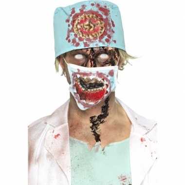 Horror zombie chirurg verkleedsetje