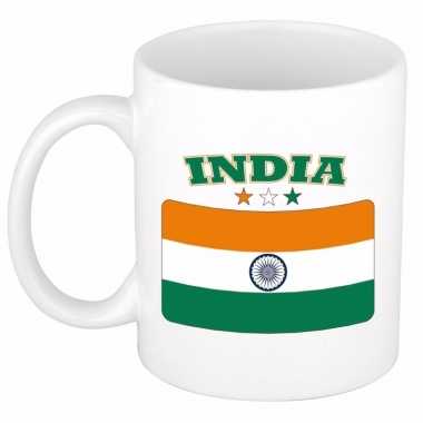 Indiase vlag theebeker 300 ml