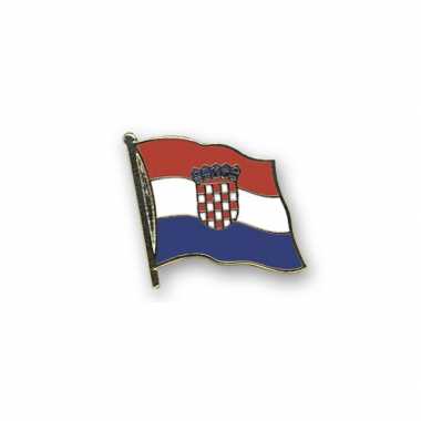 Kroatie vlaggetjes pin