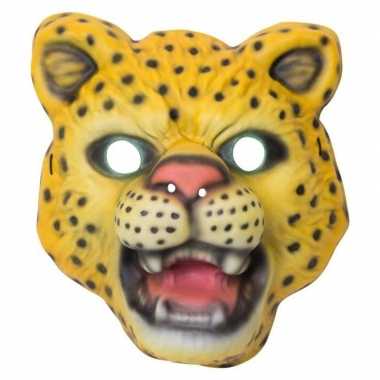 Luipaard/panter verkleed dierenmasker voor kinderen
