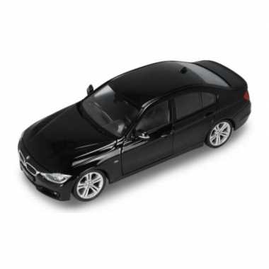 Modelauto bmw 335i 2014 zwart schaal 1:24/19 x 7 x 6 cm