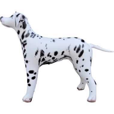 Opblaasbare dalmatier hond 75 cm decoratie/speelgoed