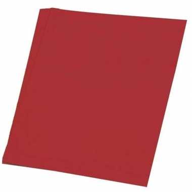 Papier pakket rood a4 100 stuks