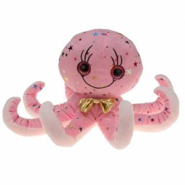 Pluche roze octopus/inktvis knuffel 40 cm
