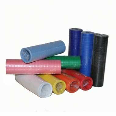 Serpentine versiering rollen lime 5 stuks