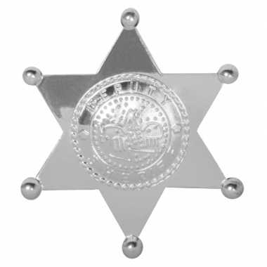 Sheriff broche sterren zilver