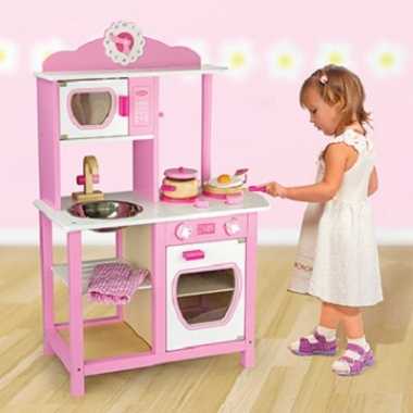 Speelgoed keukentje roze