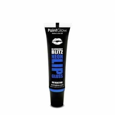 Uv lipgloss neon blauw bosbes