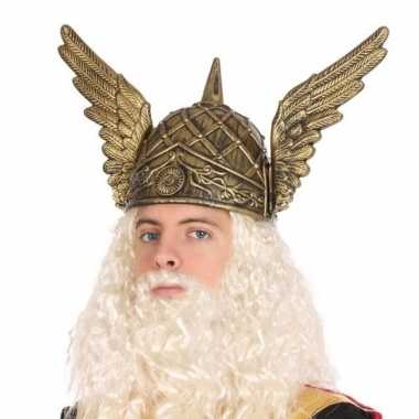 Viking verkleed helm voor heren