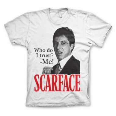 Wit scarface who do i trust t-shirt