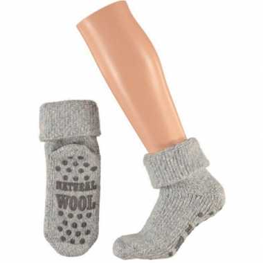 Wollensokken in blauw voor dames