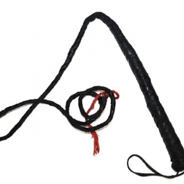 Zwarte zweep 140 cm alkmaar