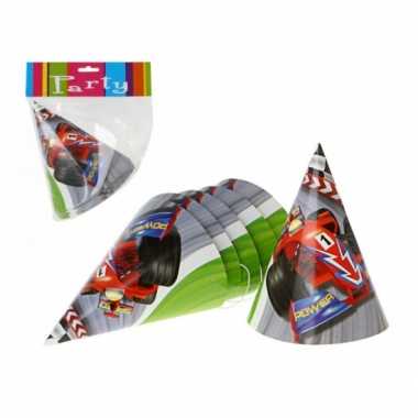 Formule 1 feesthoedjes 12 stuks