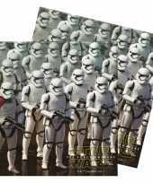 60x star wars themafeest servetten 33 x 33 cm papier