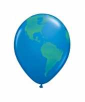 Ballon wereldbol 40 cm