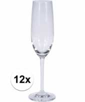 Feest 12x champagne glazen 180 ml