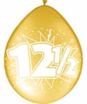 Feest 16x koperen jubileum ballon 12 5 jaar