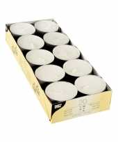 Feest 20x stuks maxi waxinelichtjes theelichten 9 branduren