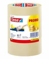 Feest 3x afplaktape schilderstape voordeelset 50 mm x 50 m