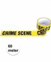 Feest 60 meter geel crime scene lint