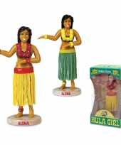 Feest auto dashboard poppetje hula meisje