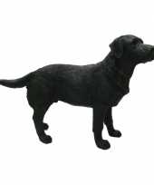 Feest beeldje labrador zwart 14 cm
