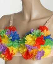 Feest bh met hawaii bloemen