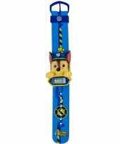 Feest blauw paw patrol digitaal horloge chase voor jongens meisjes