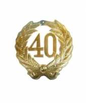 Feest bruiloft jubileum krans 40 jaar