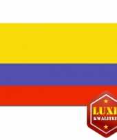 Feest colombiaanse landen vlaggen