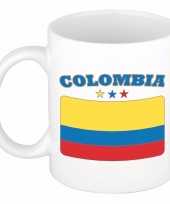 Feest colombiaanse vlag theebeker 300 ml