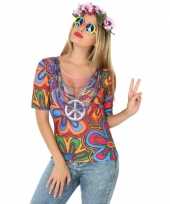 Feest compleet hippie kostuum voor dames