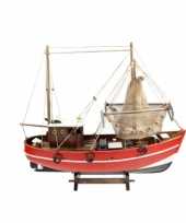Feest decoratie model vissersboot 45 cm 10076824