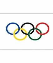 Feest decoratie vlaggen olympische spelen 10102023