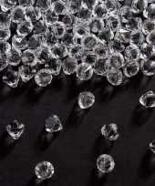 Feest diamantjes transparant 9 mm