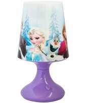 Feest disney frozen nachtlampje 19 cm kleurwisselende led lamp