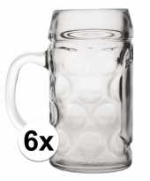 Feest duitse bierpullen 0 5 liter 6 st