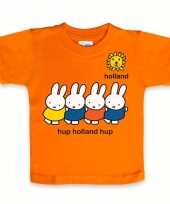 Feest geboorte kado nijntje t-shirt holland
