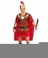Feest gladiator outfit met helm voor heren
