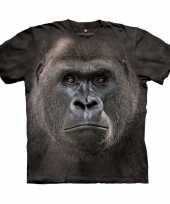 Feest gorilla t-shirt voor kinderen
