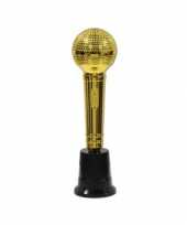 Feest gouden award microfoon