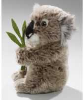 Feest grijze koala knuffel 17 cm
