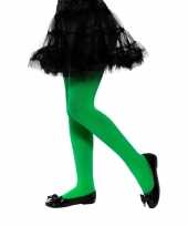 Feest groene legging voor kinderen 6 12 jaar